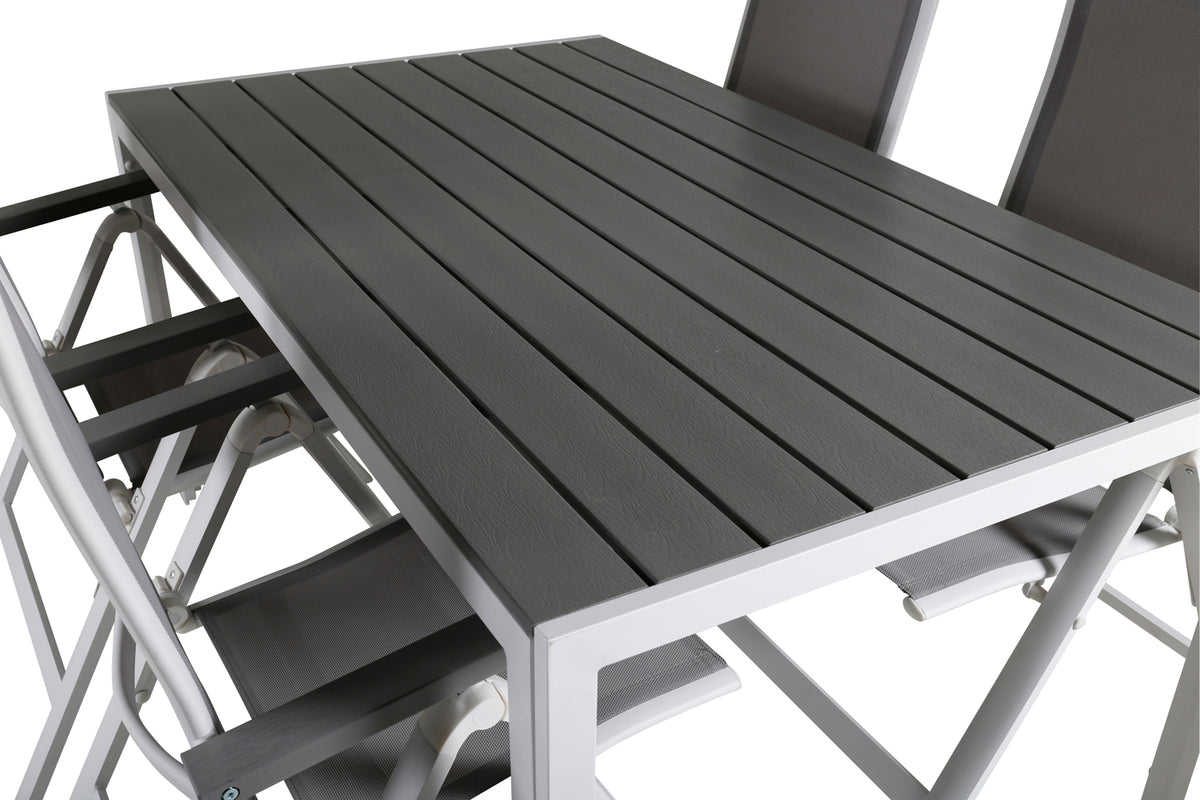 Venture Design Albany & Break Positionsstolar 2-pack Grå +
