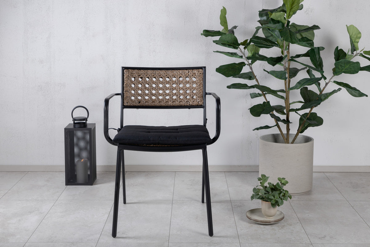 Venture Design Paola & Marbella Matstolar Natur + Matbord 160x100x75
