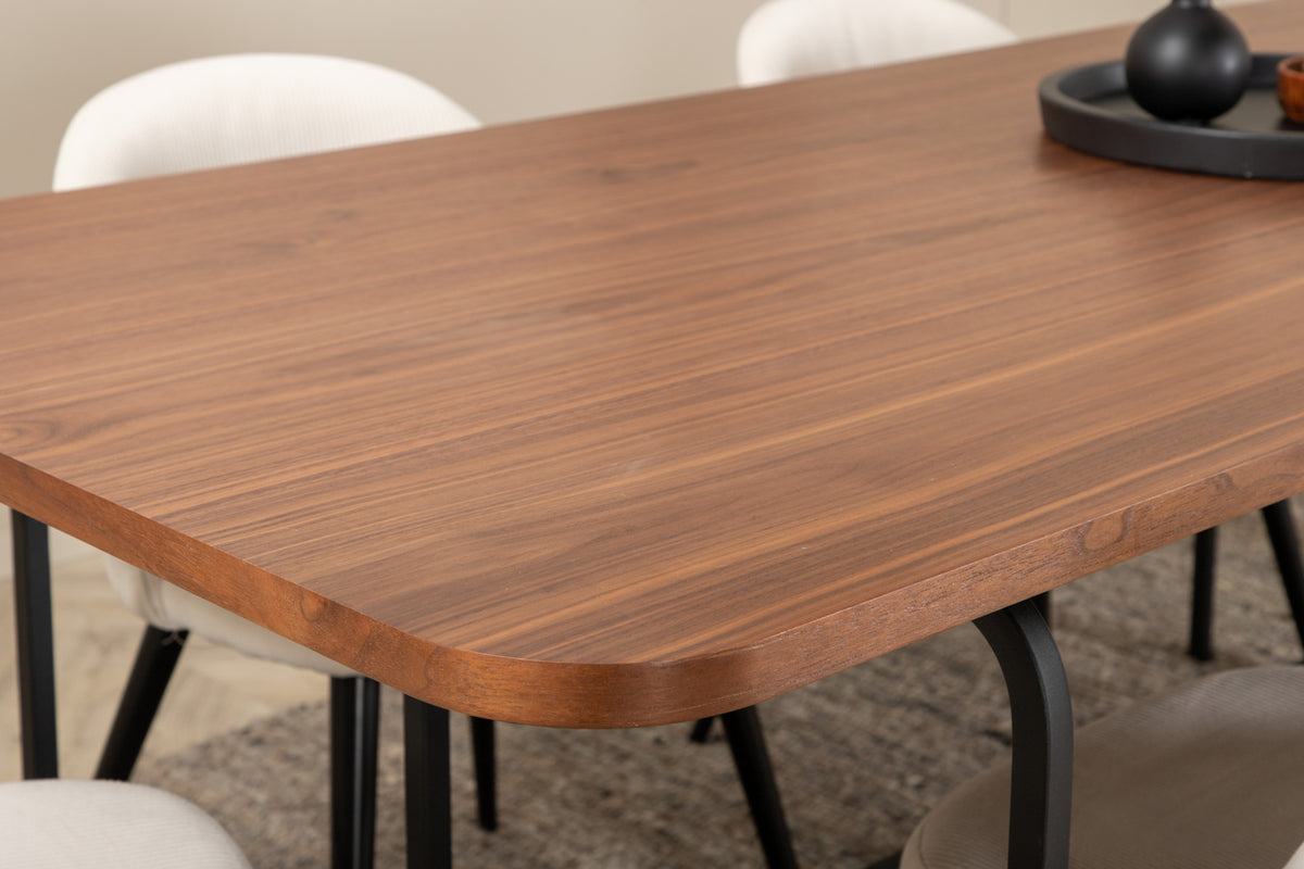 Venture Design Uno, Velvet Rektangulära Matgrupper