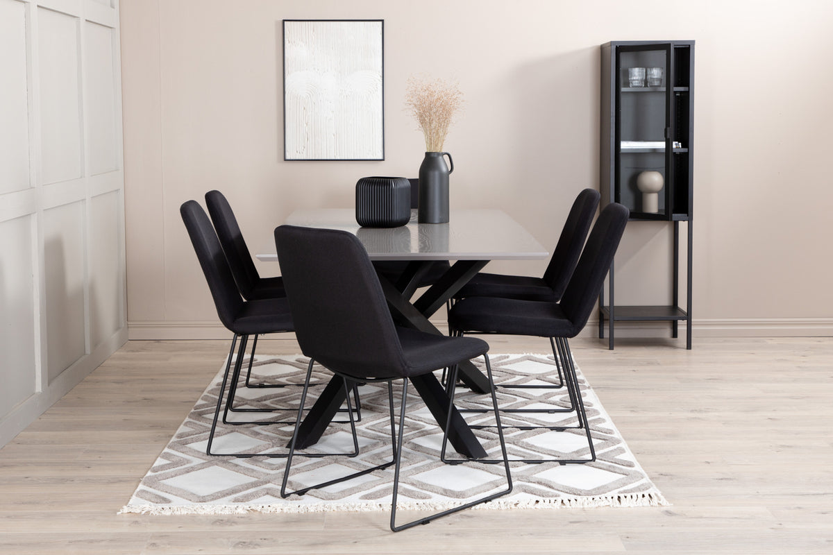 Venture Design Piazza, Muce Rektangulära Matgrupper