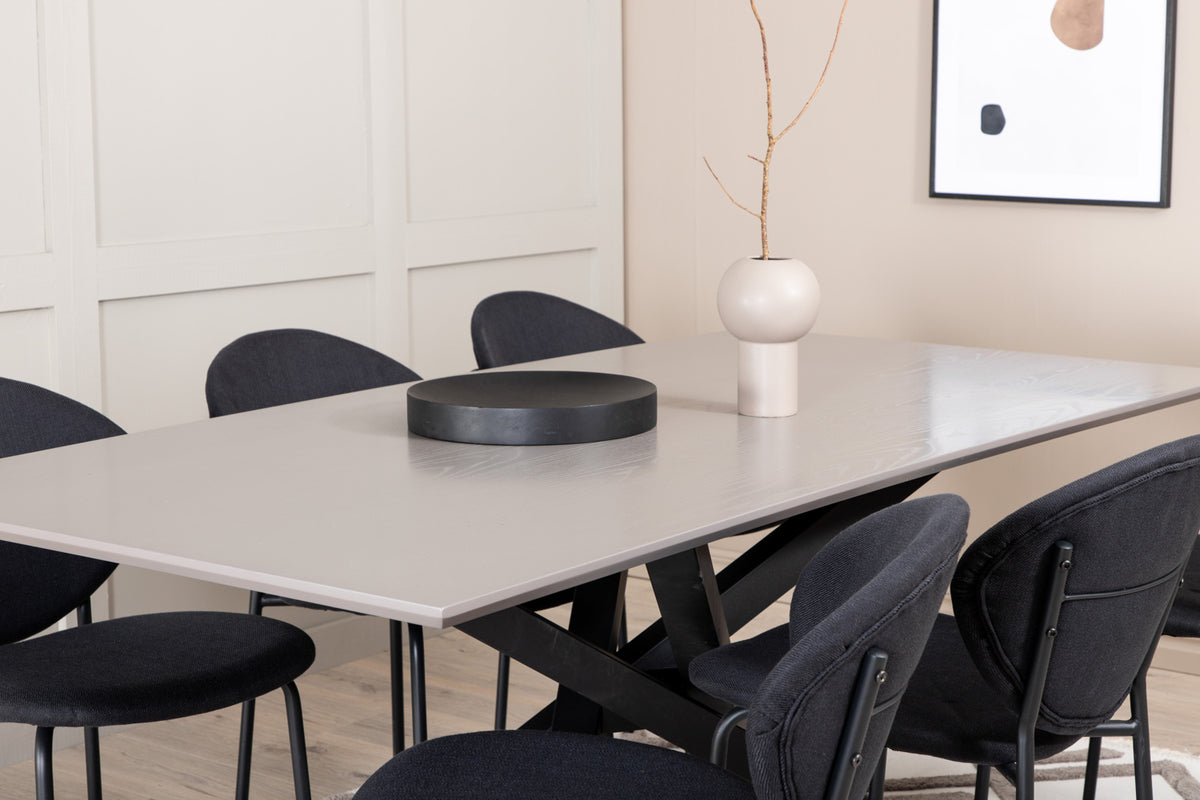 Venture Design Piazza, Vault Rektangulära Matgrupper