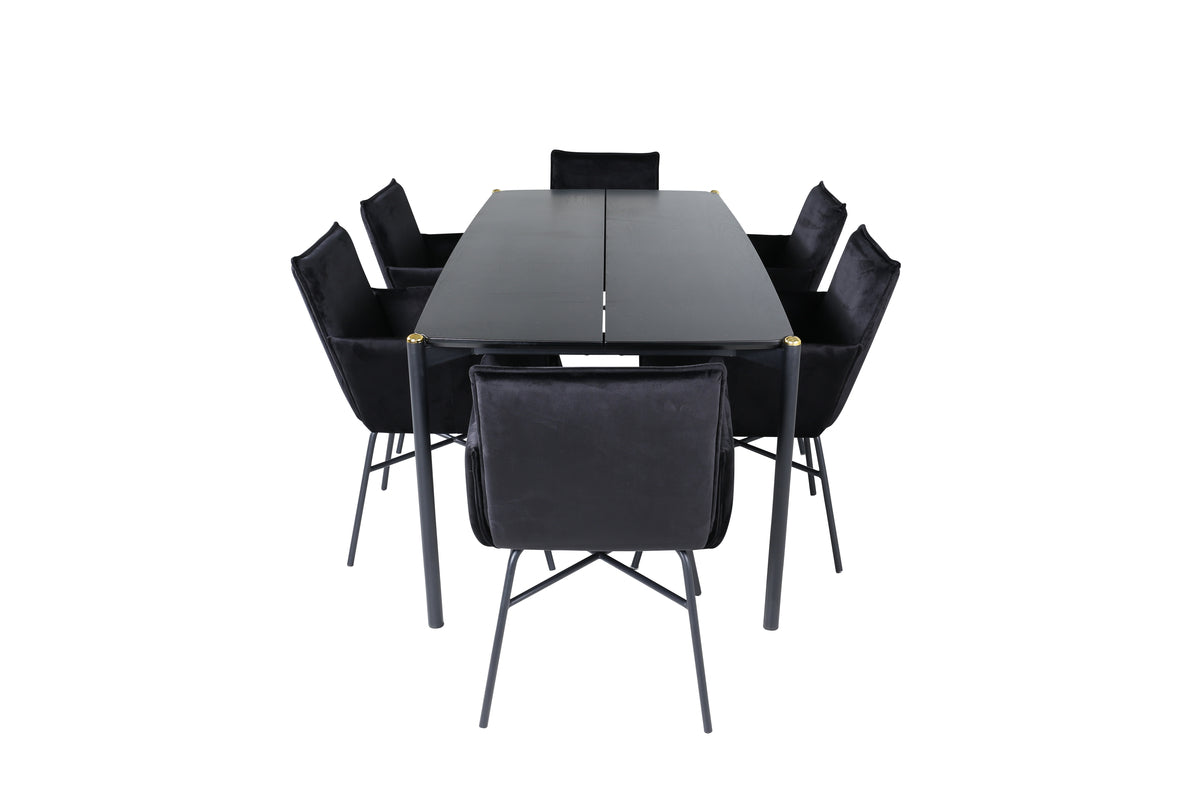 Venture Design Pelle, Petra Rektangulära Matgrupper