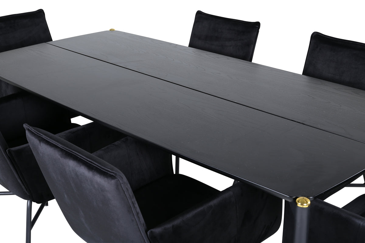 Venture Design Pelle, Petra Rektangulära Matgrupper