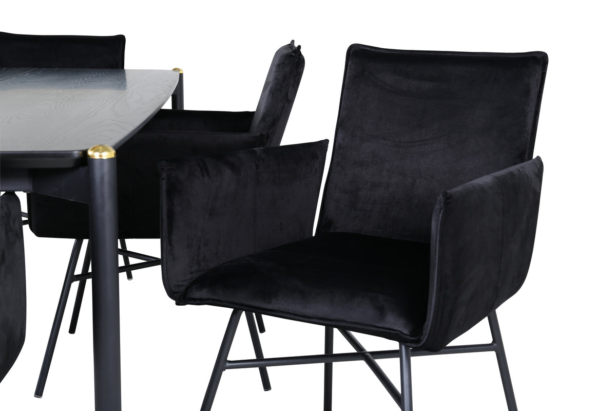 Venture Design Pelle, Petra Rektangulära Matgrupper