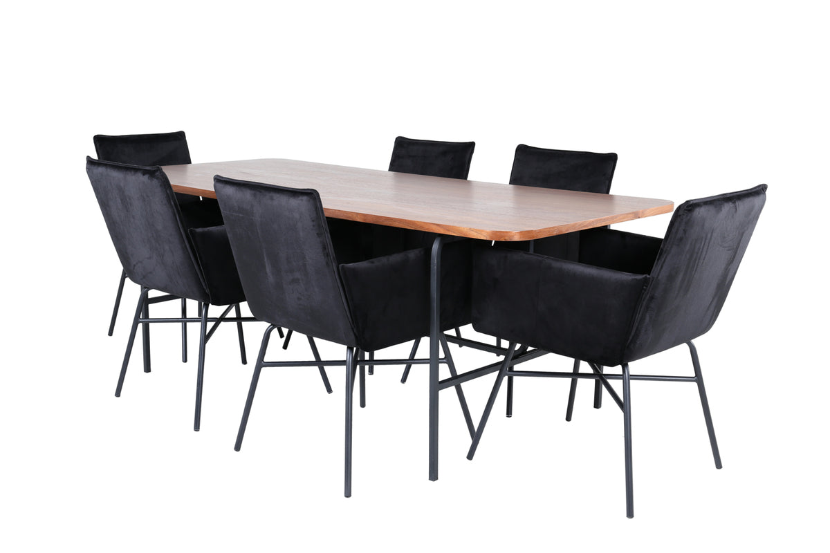 Venture Design Uno, Petra Rektangulära Matgrupper