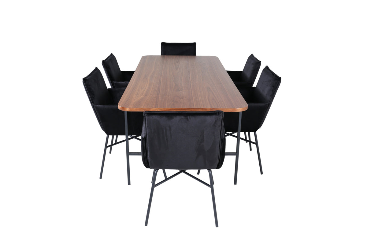 Venture Design Uno, Petra Rektangulära Matgrupper