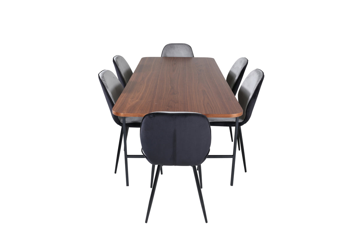 Venture Design Uno, Emma Rektangulära Matgrupper