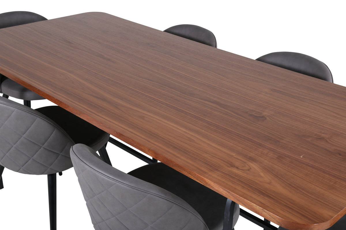 Venture Design Uno, Velvet Rektangulära Matgrupper