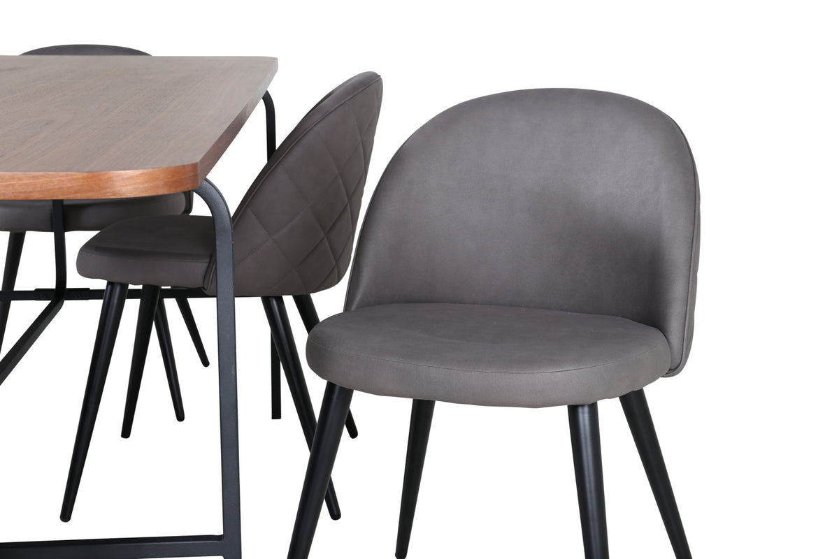 Venture Design Uno, Velvet Rektangulära Matgrupper