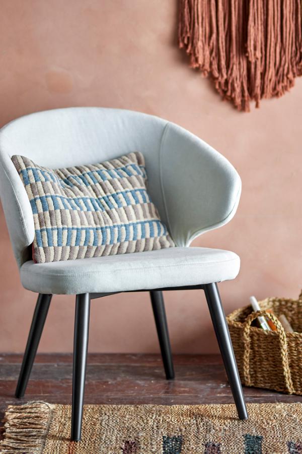 Bloomingville Loon Lounge Chair, Natur, Polyester L63xH79xB70 cm