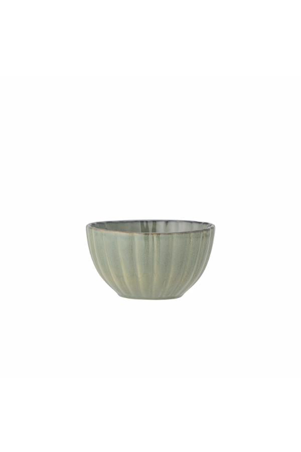 Bloomingville Latina Skål, Grön, Stengods D9xH5 cm, 6-pack
