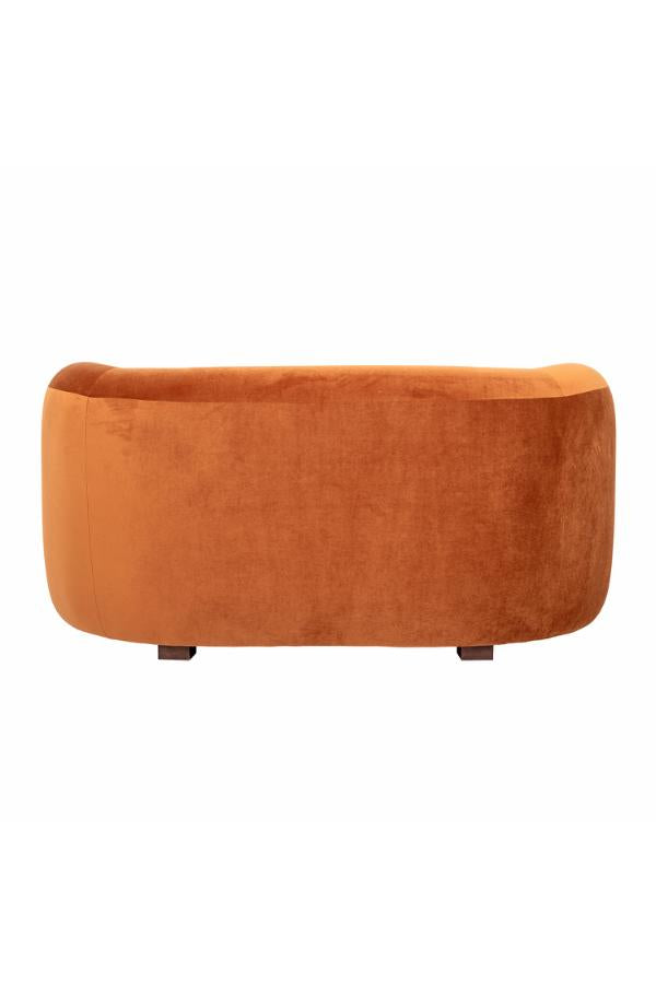 Creative Collection Malala Soffa, Orange, Polyester L152xH73xB79 cm