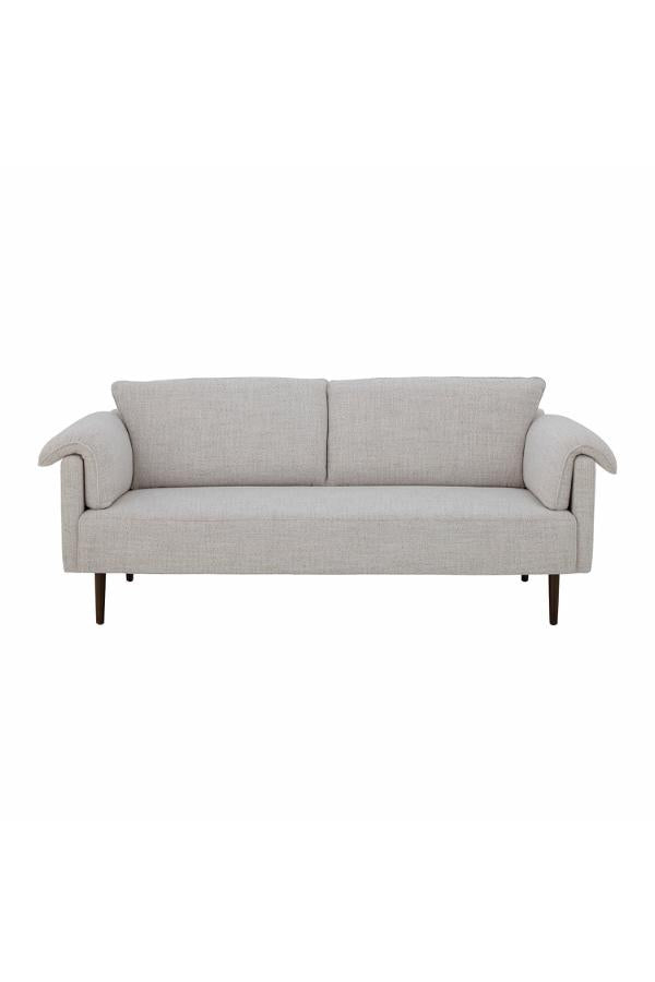 Bloomingville Chesham Soffa, Vit, Polyester L200xH80xB90 cm