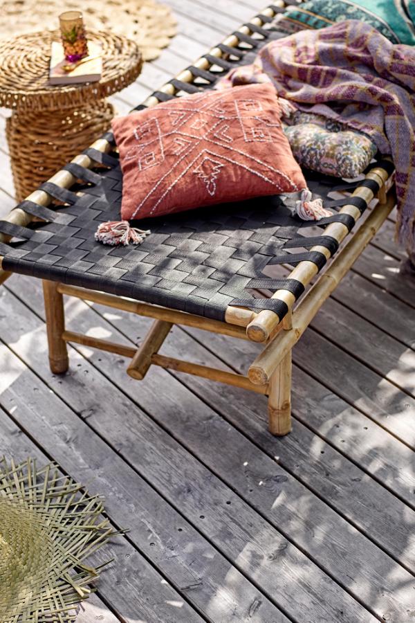 Bloomingville Camo Sidobord, Natur, Vattenhyacint D46xH46 cm