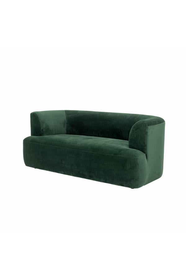 Bloomingville Morgan Soffa, Grön, Polyester L165xH70xB84 cm