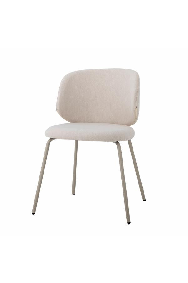 Bloomingville, Ponte Matstol, Grå, Polyester L53xH77xB55 cm, 2-pack