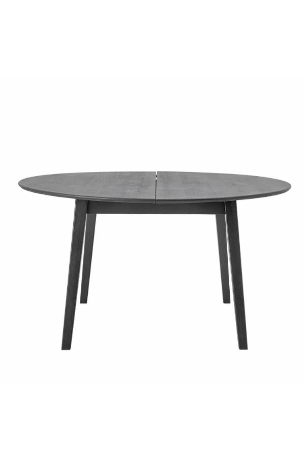 Bloomingville Peron matbord, svart, FSC ® 100%, ek D140xH76 cm