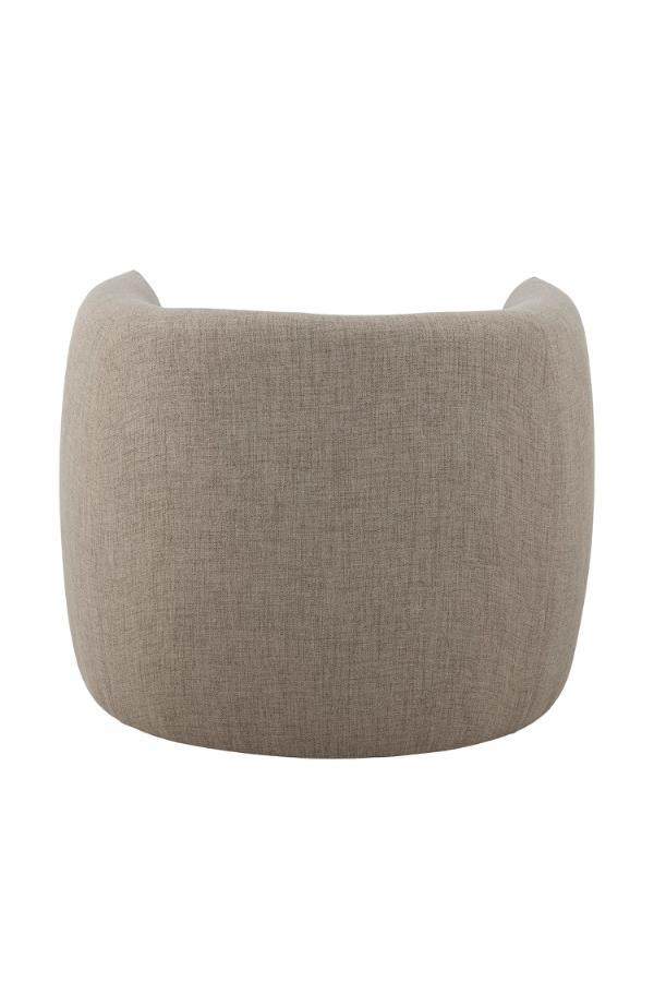 Bloomingville Bacio Loungefåtölj, Natur, Återvunnen Polyester L92xH74xB87 cm