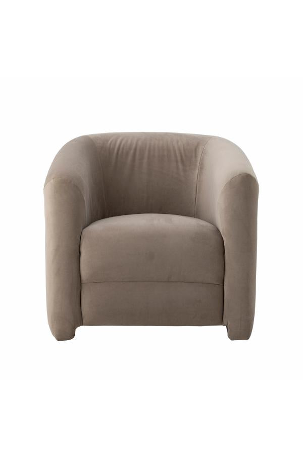 Bloomingville Joel Lounge Chair, Grå, Polyester L78xH76xB78 cm