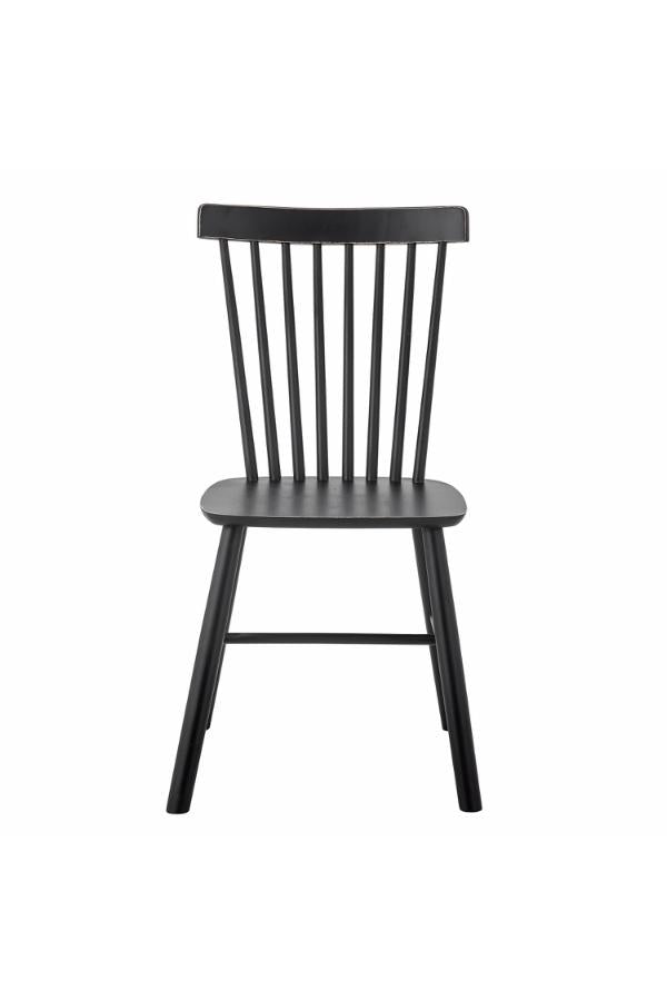 Creative Collection Mill Matstol, Svart, Furu L50xH92xB50 cm, 2-pack