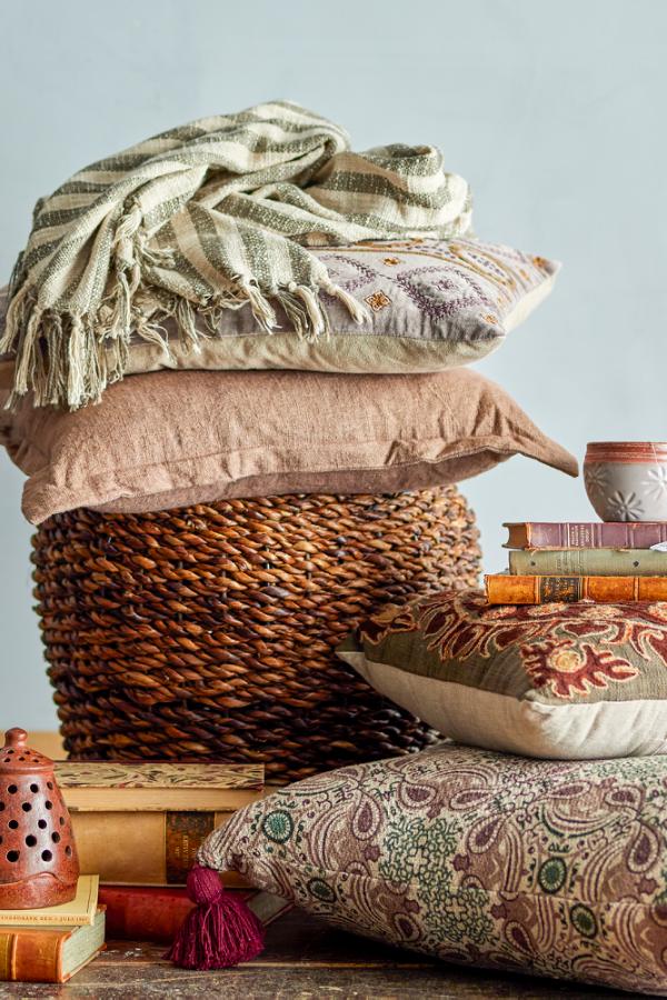 Creative Collection Tasse Pall, Brun, Abaca L38xH40,5xB45 cm