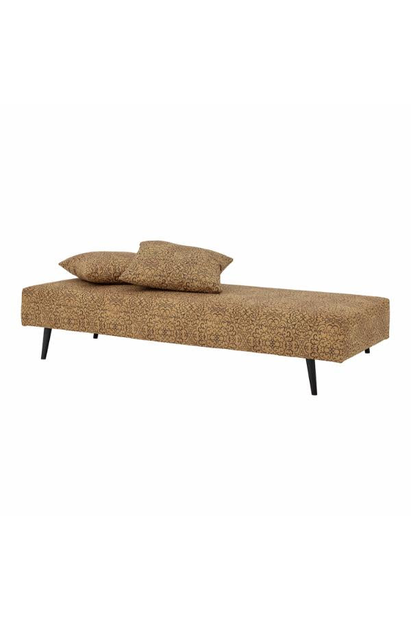 Bloomingville Gulli Dagbädd, Gul, FSC® Mix , Bomull L200xH43xB80 cm