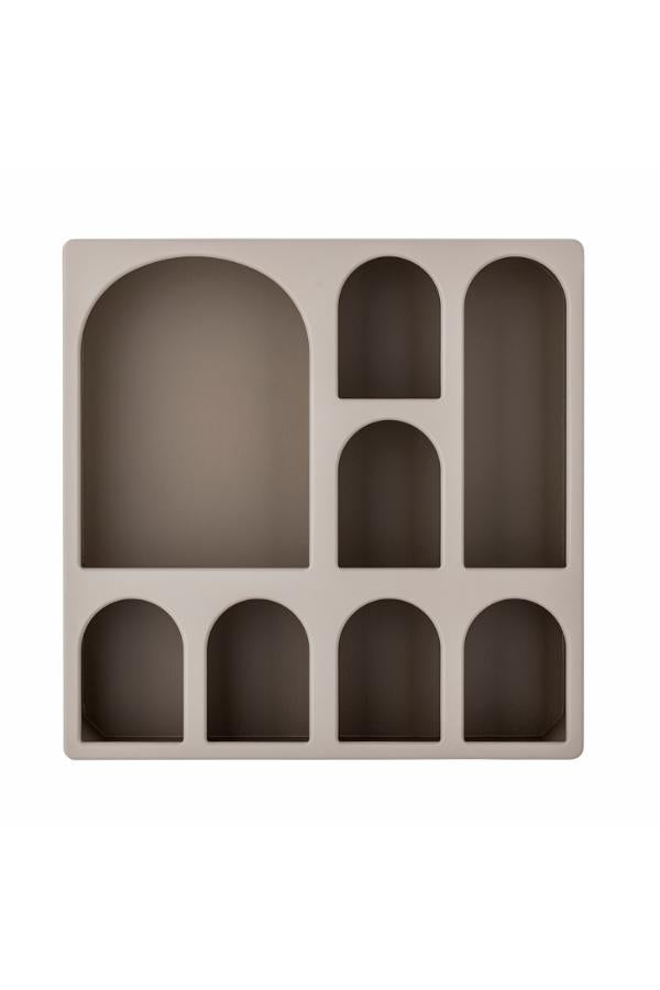 Bloomingville Graphia Bokhylla, Brun, MDF L48xH48xB12 cm