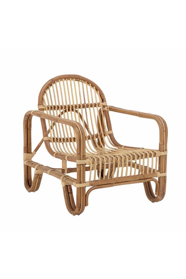 Bloomingville Baal Lounge Chair, Natur, Rotting L61xH75xB77 cm