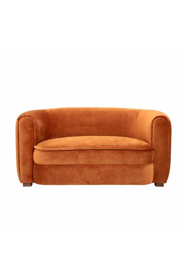 Creative Collection Malala Soffa, Orange, Polyester L152xH73xB79 cm