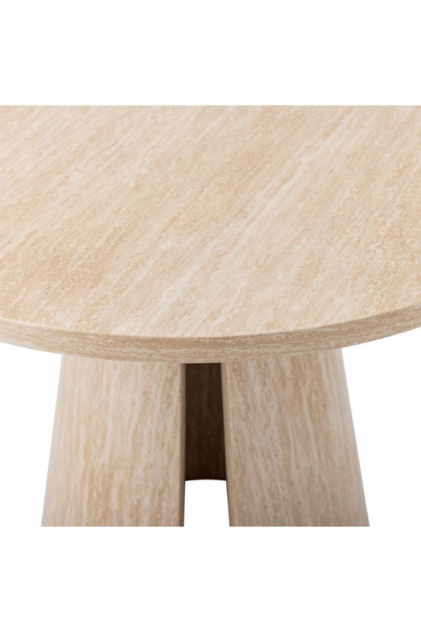 Bloomingville Ames matbord, naturfärgad, FSC ® 100%, MDF D90xH75 cm
