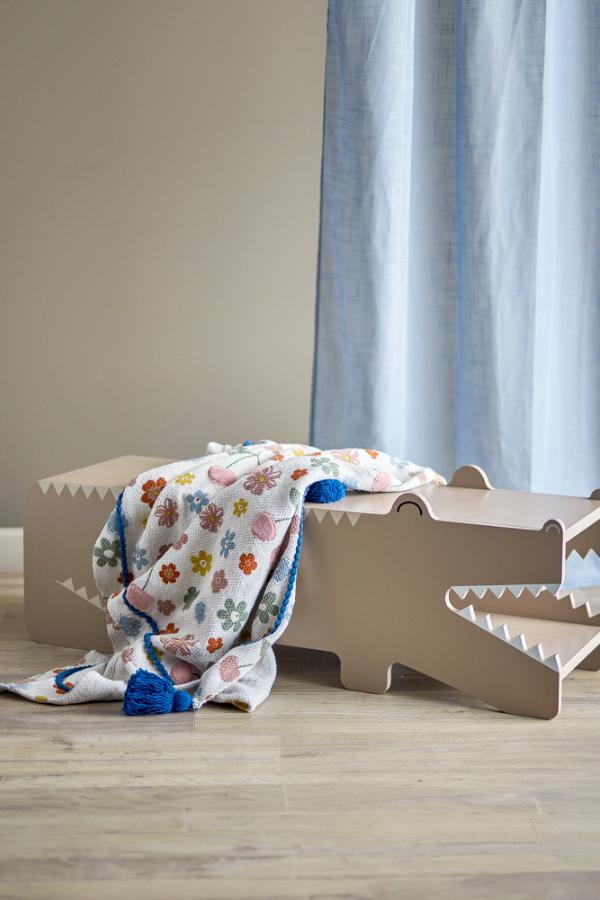 Bloomingville Mini Arnie bänk, natur, FSC ® 100%, MDF L100xH30xB34 cm