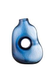 Bloomingville Harri Vas, Blå, Glas L20xH30xB12 cm