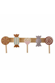 Bloomingville Mini Rudy klädhängare, multifärgad, FSC ® 100%, MDF L42xH14xB7 cm