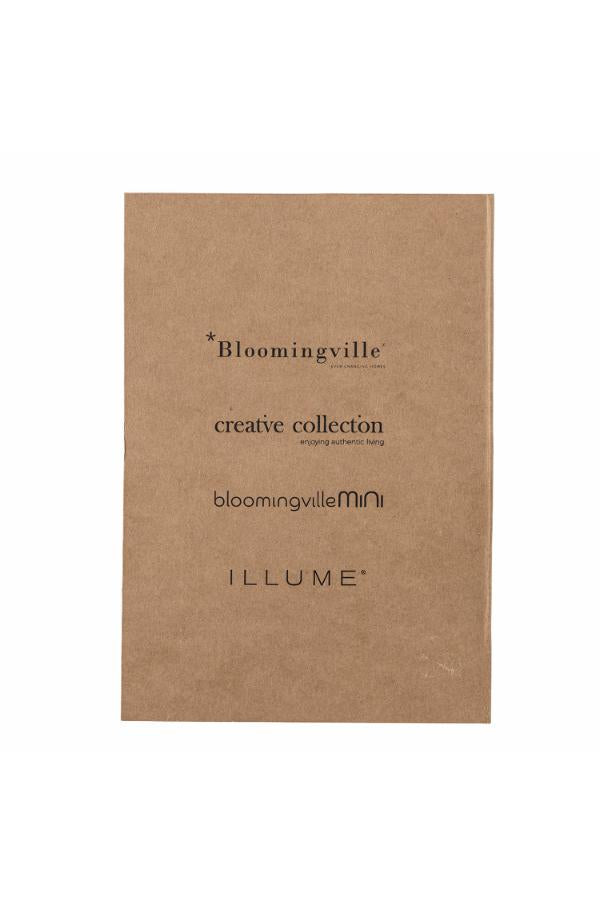 Bloomingville Jubileumsanteckningsbok, brun, FSC ® Mix, papper L14,5xH21xB1,25 cm