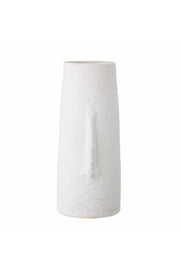 Bloomingville Berican Deco Vas, Vit, Terrakotta D17,5xH40 cm
