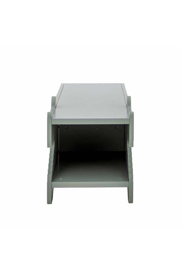 Bloomingville Mini Arnie bänk, grön, MDF L100xH30xB34 cm