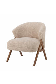 Bloomingville Camino Lounge Chair, Natur, FSC ® 100%, Gummiträ L68xH80xB70 cm