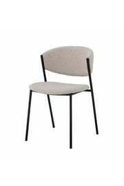 Bloomingville, Marlo Matstol, Vit, Polyester L49xH79xB54 cm, 2-pack