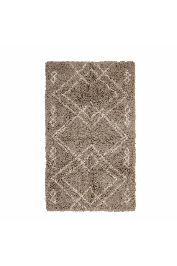 Bloomingville Edea Matta, Brun, Bomull L150xB90 cm