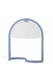 Bloomingville Favor bordslampa, blå, akryl D24,5xH29,5 cm