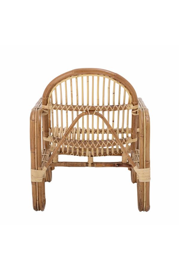 Bloomingville Baal Lounge Chair, Natur, Rotting L61xH75xB77 cm