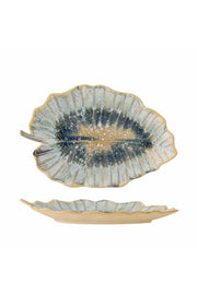 Creative Collection Dorreen Serveringsfat, Blå, Stengods L31xH4xB19,5 cm, 6-pack