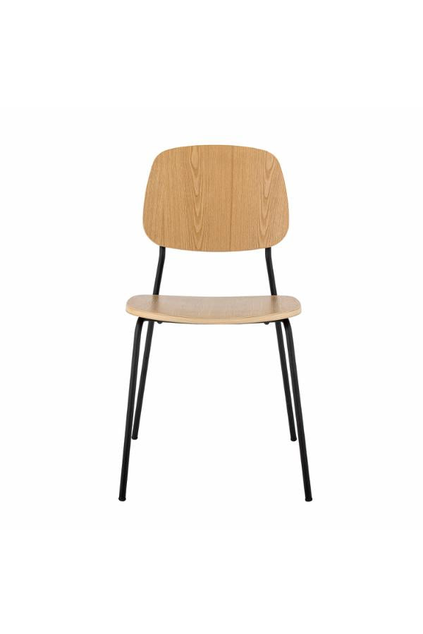 Bloomingville, Monza Matstol, Natur, Plywood L45xH83xB52 cm, 2-pack