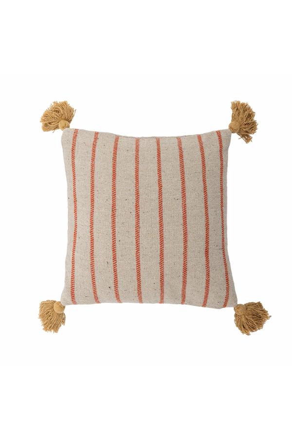 Bloomingville Eviaya Kudde, Multifärgad, Återvunnen Bomull L45xB45 cm