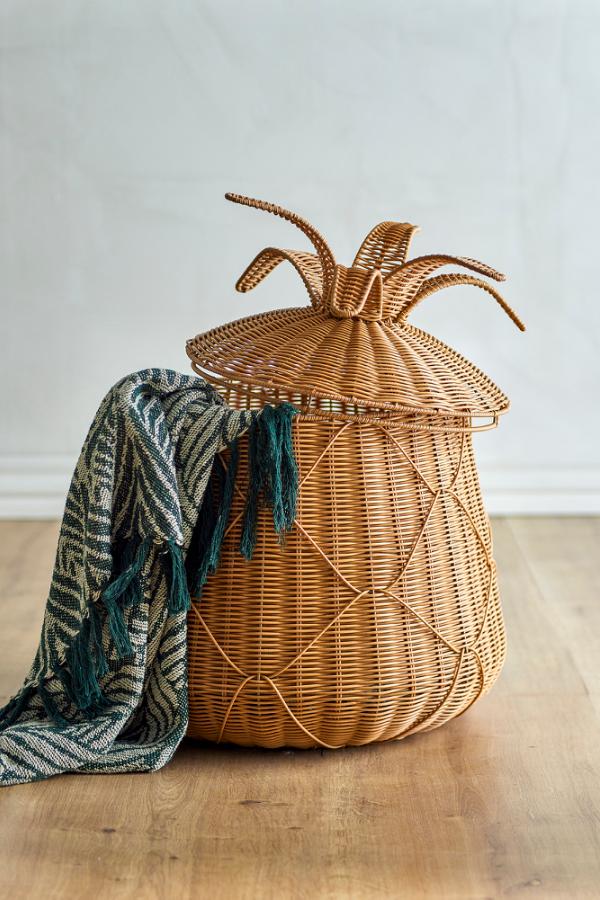 Bloomingville Anann Korg m/lock, Nature, Polyrattan