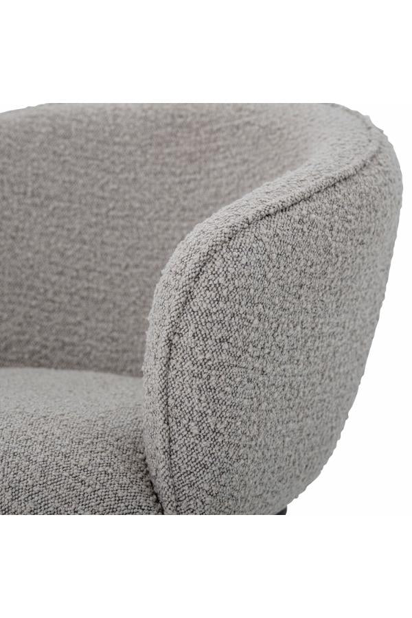 Bloomingville Cortone Matstol, Grå, Polyester L60xH76xB63 cm