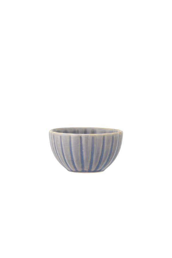 Bloomingville Latina Skål, Blå, Stengods D9xH5 cm, 6-pack