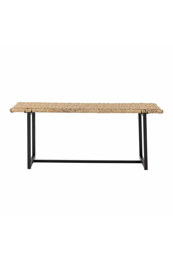 Bloomingville Adilly bänk, natur, polyrotting L114xH45xB38 cm
