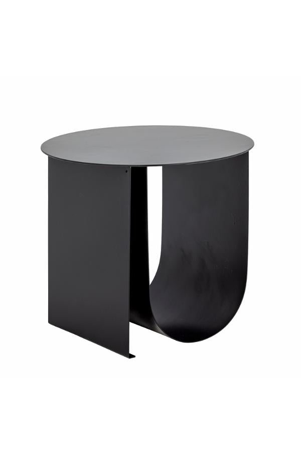 Bloomingville Cher Sidobord, Svart, Metall D43xH38 cm