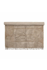 Bloomingville Zeynep Matta, Brun, Bomull L215xB150 cm